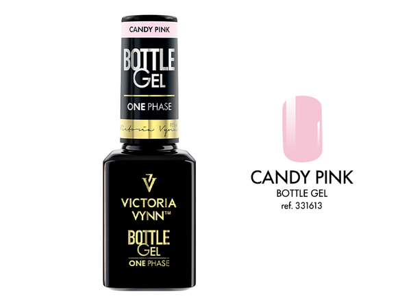 Bottle Gel One Phase CANDY PINK 15 ml